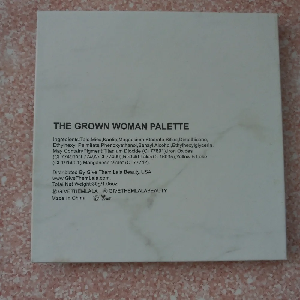 Give them LaLa beauty grown woman reds & browns 9 shade shadow palette! Unused!